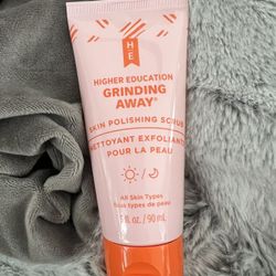 Higher Education, Grinding Away, Skin Polishing Scrub Brand New 