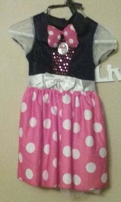 Minnie Mouse costume for girl size 5/6