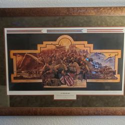 James Dietz Signed Publishers Print 201/250 "At The Ready"