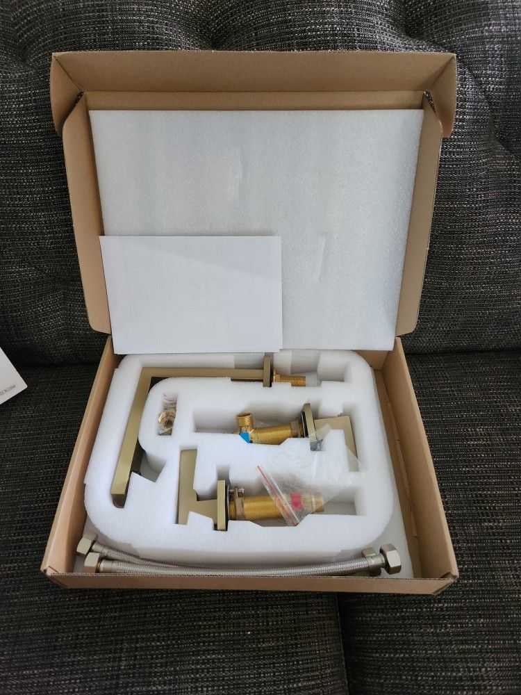 Gold Brass Faucet