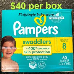 Pampers Swaddlers Size 8