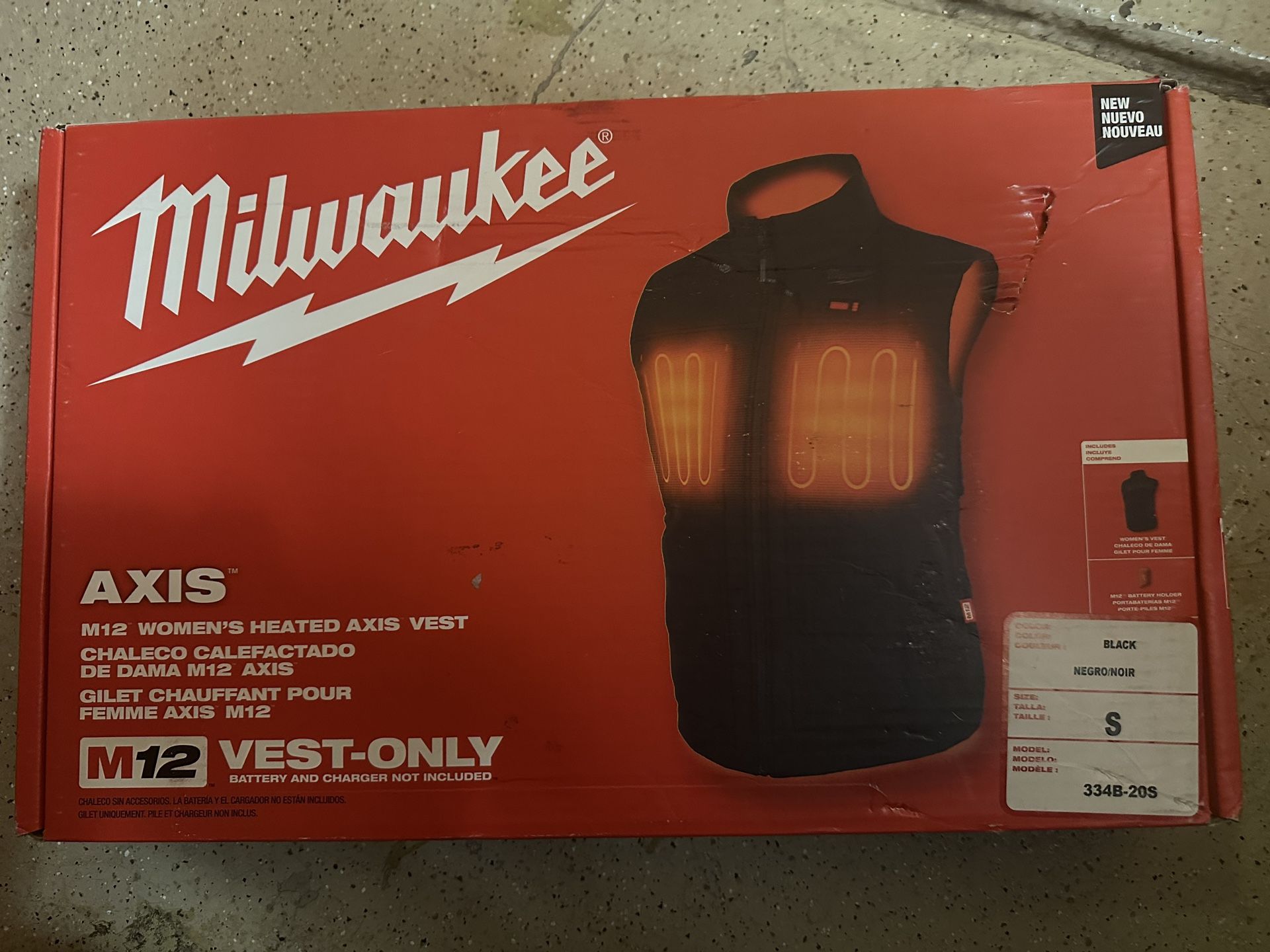 Milwaukee M12 Heated Vest Only