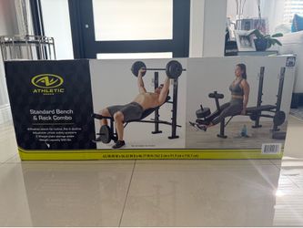 AthleticWorks Standard Bench & Rack Combo