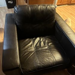 Leather Couch 