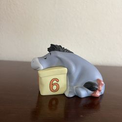 Winnie The Pooh And Friends Six Is For Joy In All You Do Birthday Eeyore Figurine