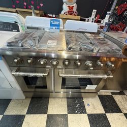 Thor 6 Burner And Griddle With Double Oven 