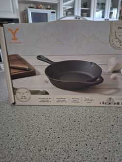 Yellowstone cast iron skillet