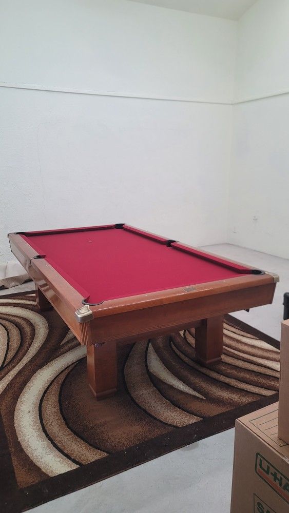 Pool Table 8ft BRUNSWICK HAWTHORN free Delivery And Setup New Billiard Cloth You Can Chosse The Color