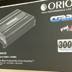 ORION AMPLIFIERS AVAILABLE 
