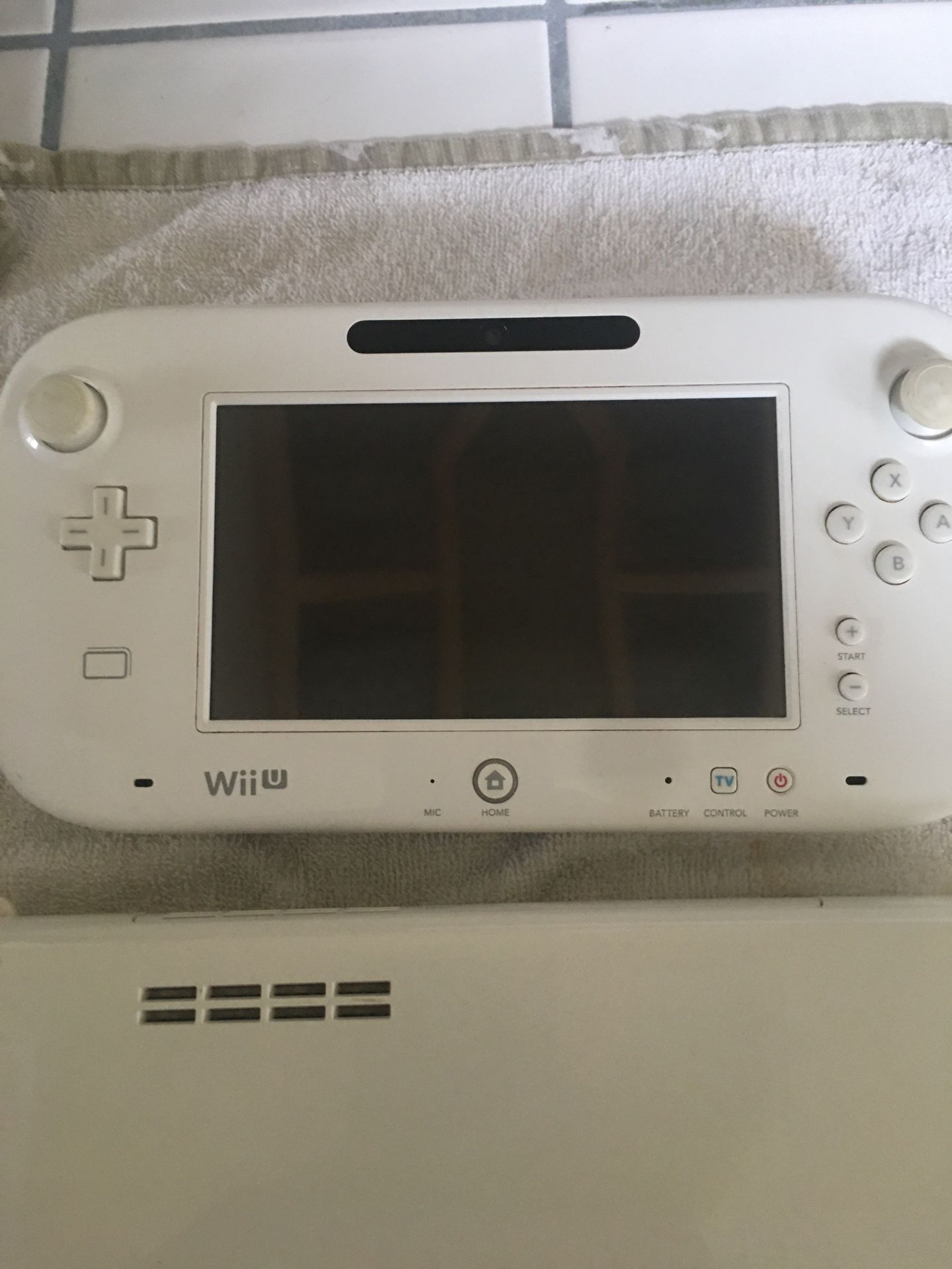 Nintendo Wii U complete with smash brothers and Mario 3D