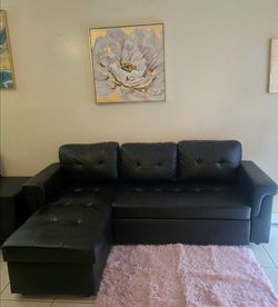Beautiful sofa bed in very good condition; it has a small scratch, but nothing major.