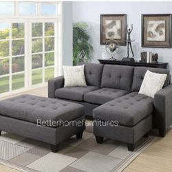 Brand new sectionals sofas couches in box// Home delivery available🏠// Finance available  $49 down.            ‼️LOWEST PRICES‼️