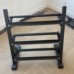 Dumbbell Racks, Dip Station, Plate Tree 