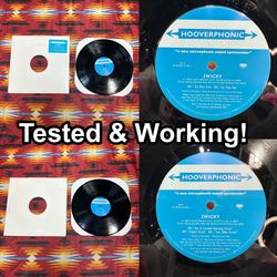 HOOVERPHONIC 2wicky 12" Vinyl 33 RPM RECORD DRUM N BASS JUNGLE