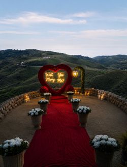 ✨ Romantic Proposal Décor Setup ✨