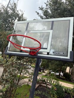 Lifetime Shatter-Proof Outdoor Basketball Hoop