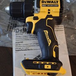 Brand New Dewalt 20v Brushless Atomic Drill 1/2" Compact Size Tool Only No Battery 