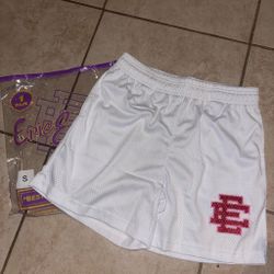 White with pinky logo size small