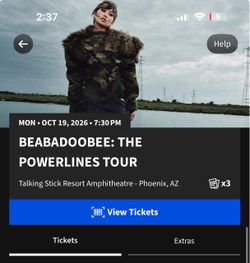 Beabadoobee Ticket