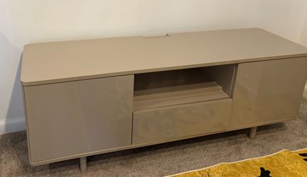 Entertainment Center Beige