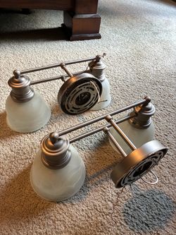 Free bathroom light fixture sconces