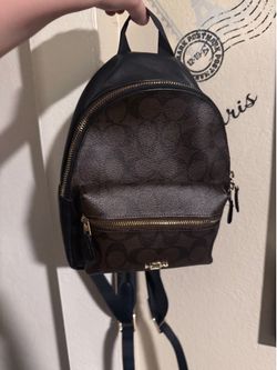Tiny coach backpack