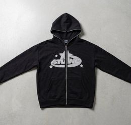 Black 4tune zip up hoodie