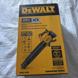New Dewalt 20v Blower
