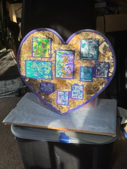 Picture frame foiled