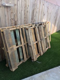 Wooden pallets