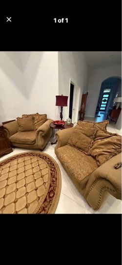 Matching oversized chairs