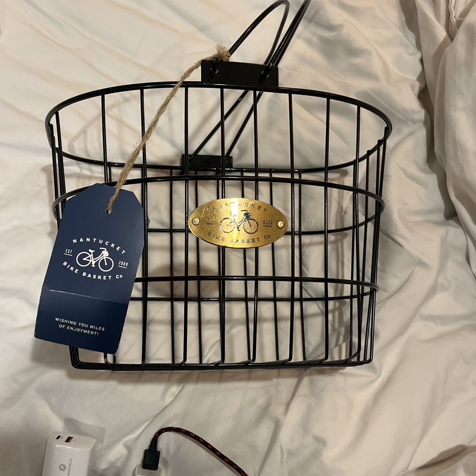 Nantucket bike basket