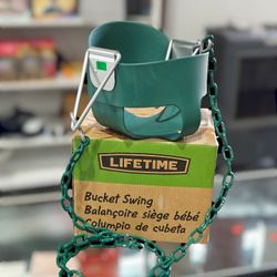 Lifetime Toddler Bucket Swing with Coated Chain