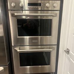 Monogram Double wall Oven Stainless Steel