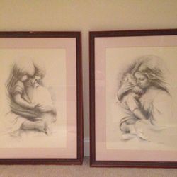 Marilyn Zapp framed artwork.