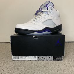 DS JORDAN 5 DARK CONCORD SIZE 9