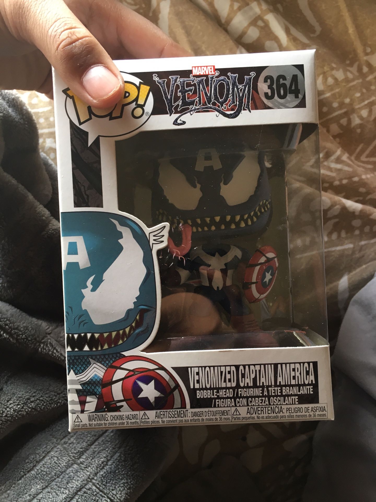 Venomized Captain America