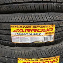 215 55 16 Brand New Set Of Tires 