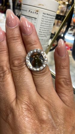 Ring silver and gold