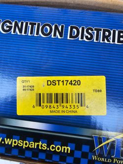 Ignition distributor