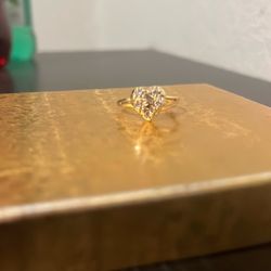 Heart Nugget Ring 