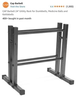 Barbell 24” Dumbbell Rack- Assembled