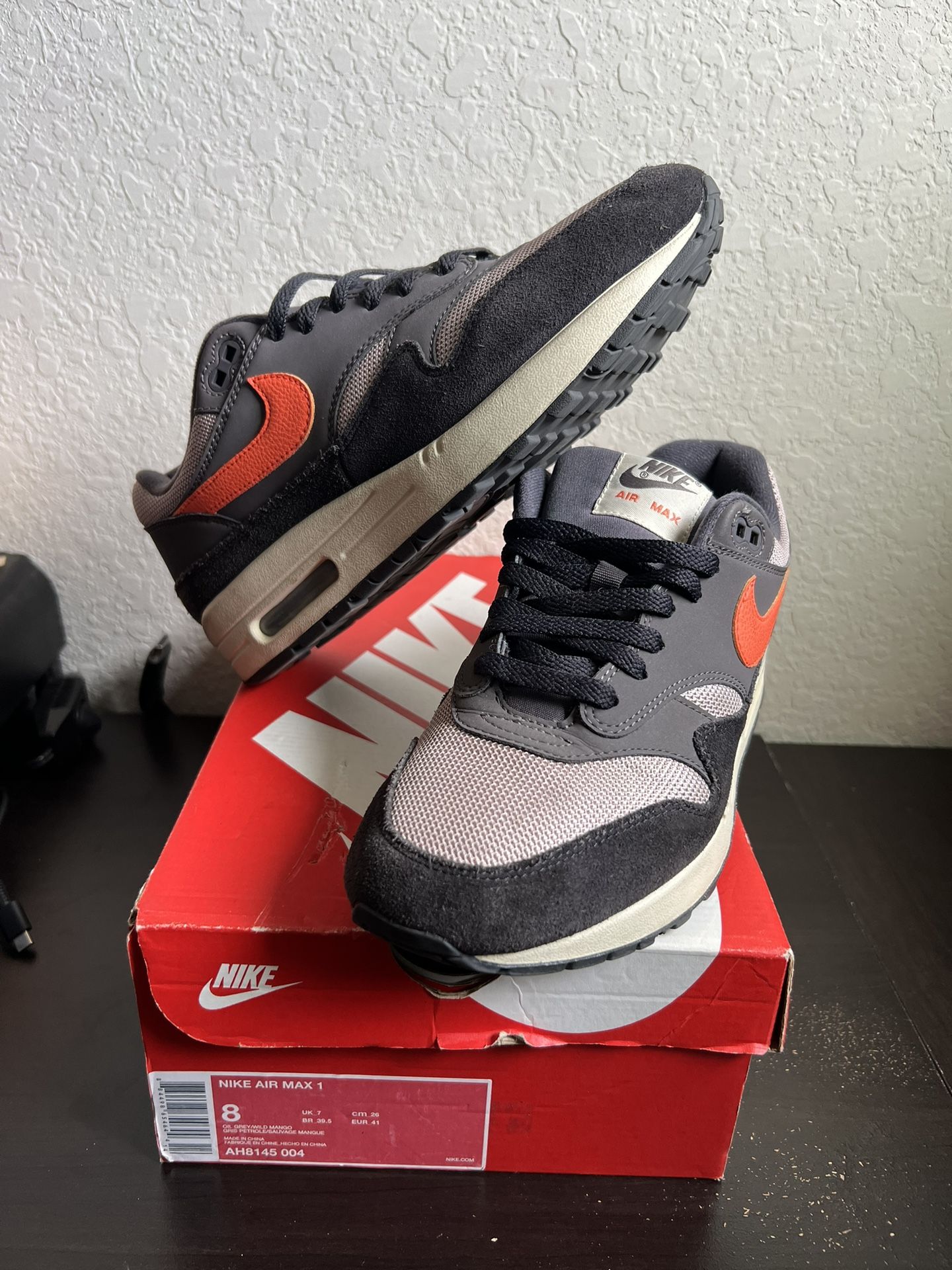 Nike air max 1 wild mango hotsell