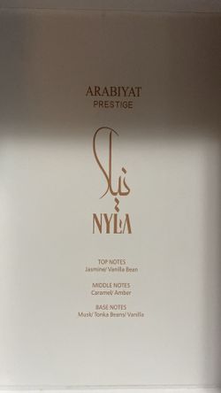 PRESTIGE NYLA EAU DE PARFUM e 80 ML 2.7 FL. OZ
