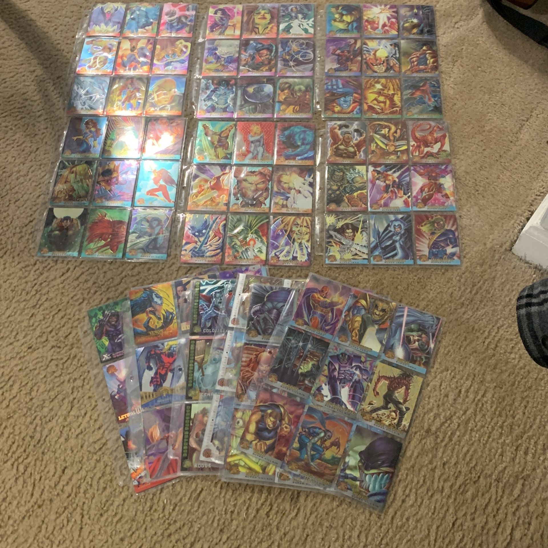 Complete Original X-men Cards (rare)
