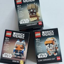 Lego STAR WARS BRICKHEADZ Bundle 