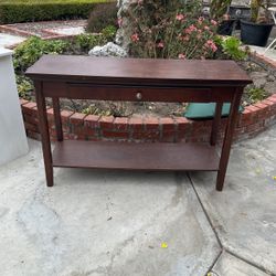 Wooden table