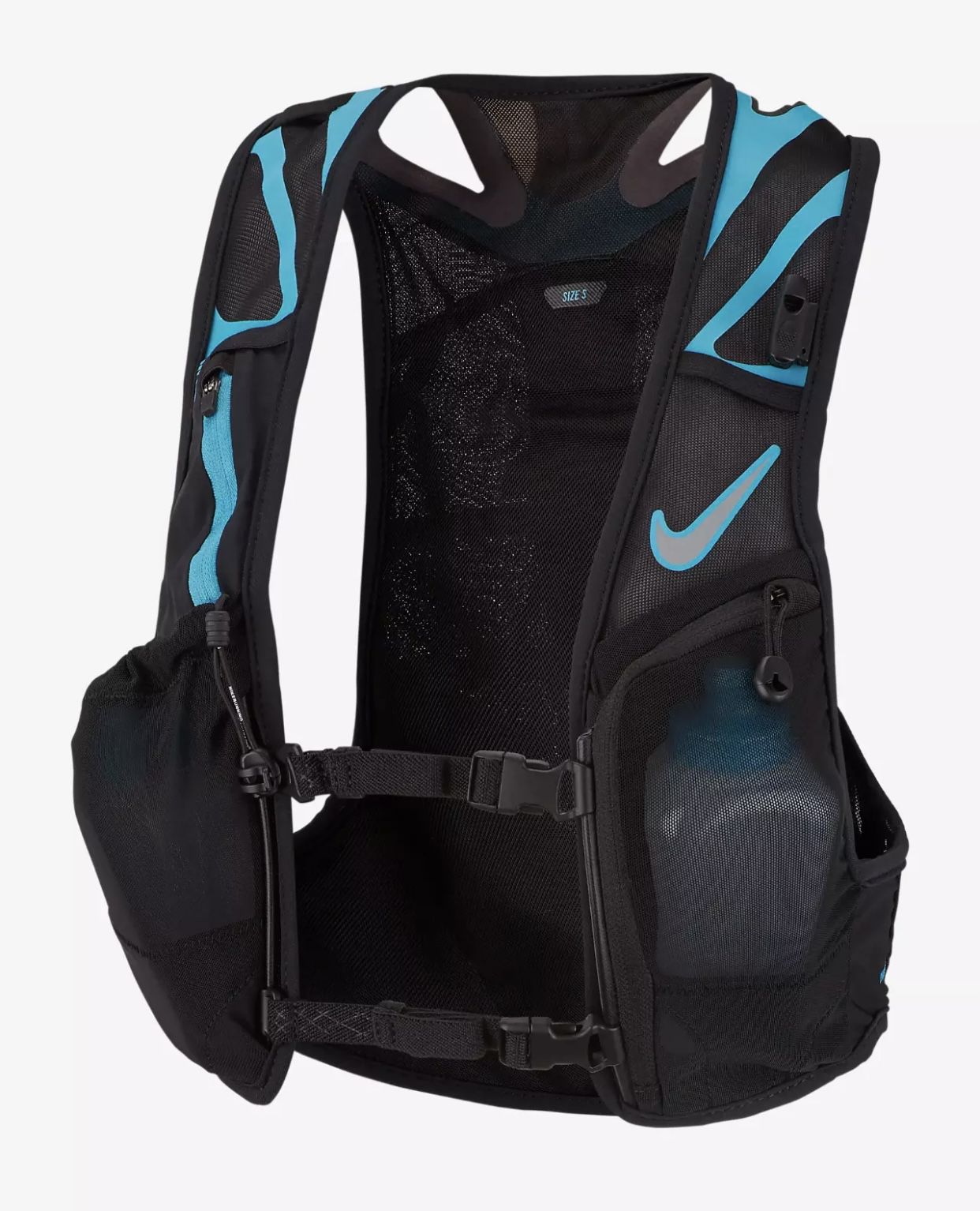 Nike Kiger Trail Vest Size L Black/Blue