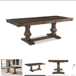 Ashley Furniture Johnelle Extendable Dining Table