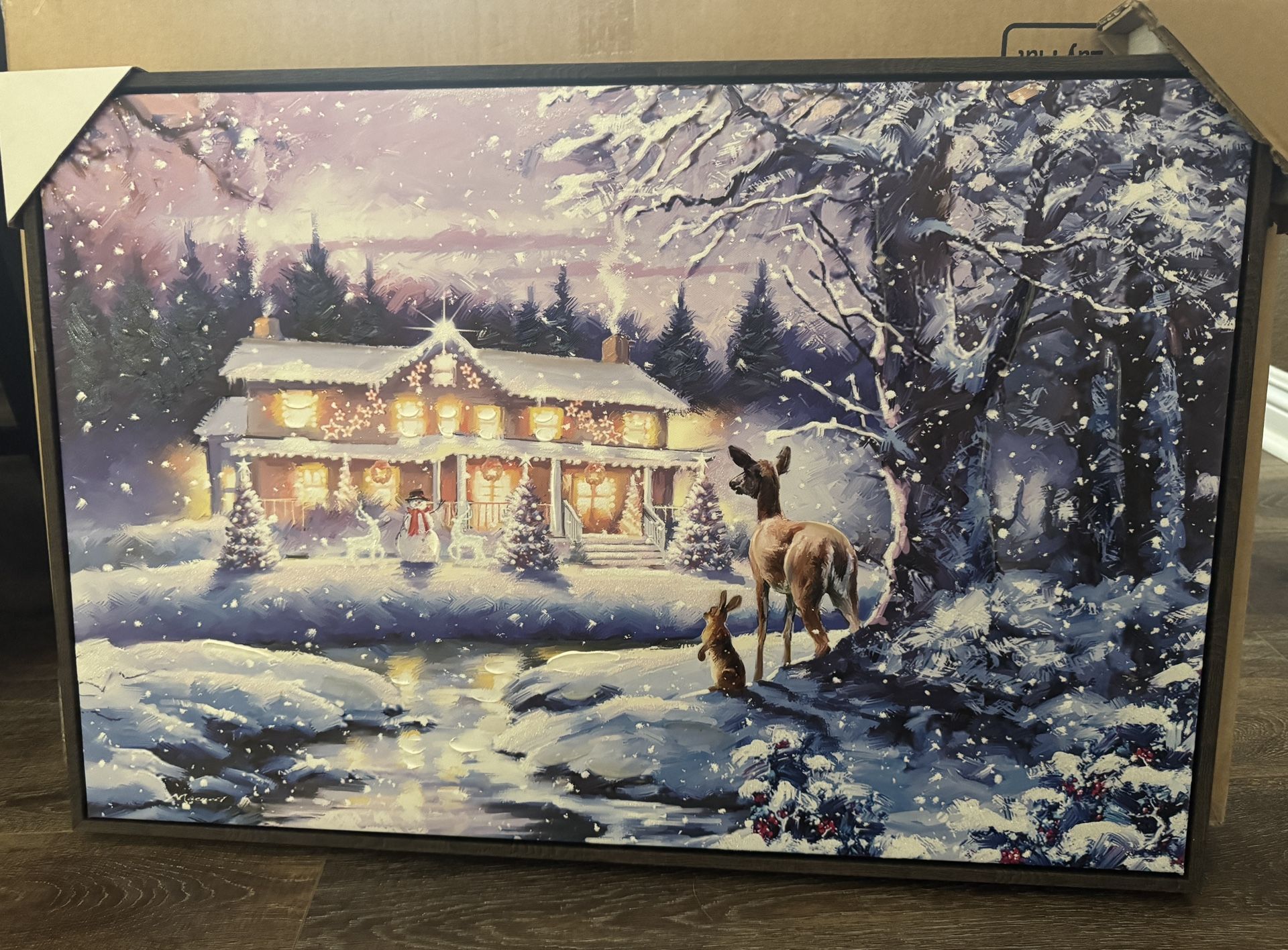 Christmas Picture Painting Art 